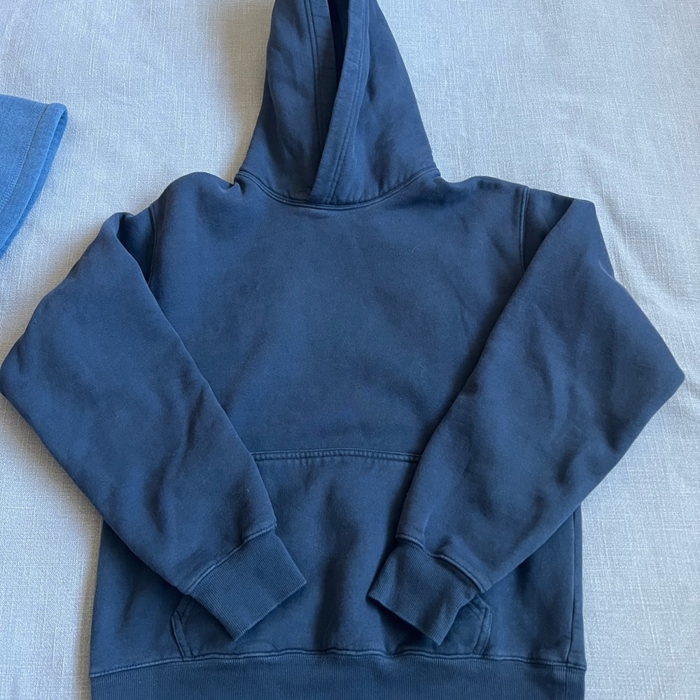 Aritzia Deep Blue Sweatfleece Hoodie
